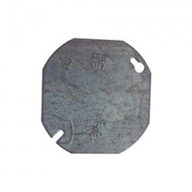 Tapa  Octagonal Metal 4" Ko 1/2"