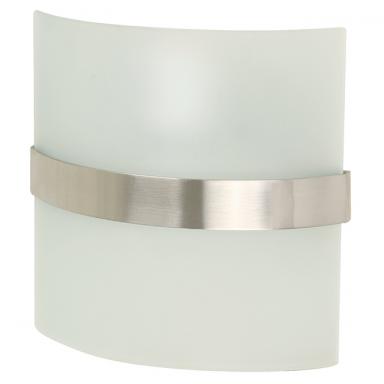 Lampara Pared Satin Nickel 1l