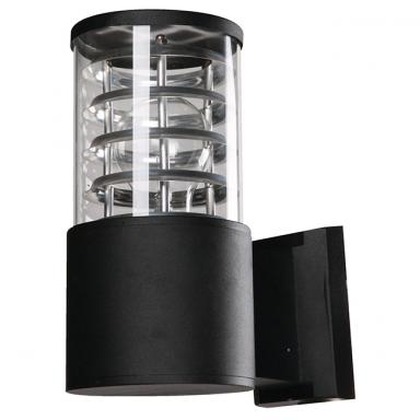 Lamp. Pared 1l Exterior Negra