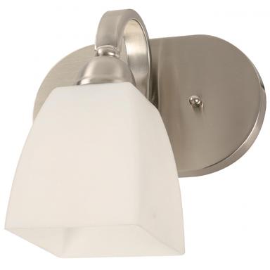 Lamp. Pared Niquel Satin 1l E27