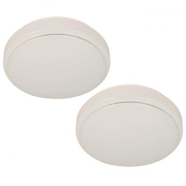 Lamp. Techo Blanca Led 2pk