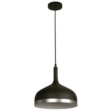 Lamp. Techo Negro 1l E27 60w