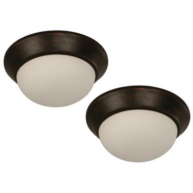 Lamp. Techo 1l Black Brown 2pk