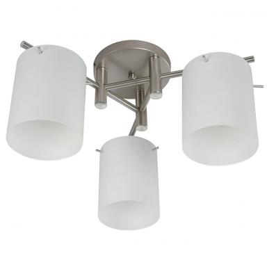 Lamp. Techo Niquel Satin 3l E27