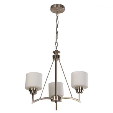 Lamp. Colgante Niq/satin 3l E27