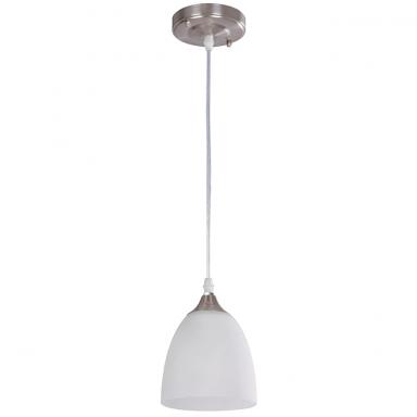 Lamp. Techo 1l Satin Nickel