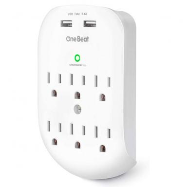 Multi Outlet 6  White