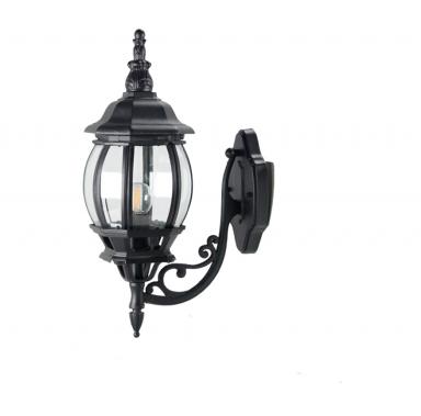 Lamp. Pared 1l Blk Finish