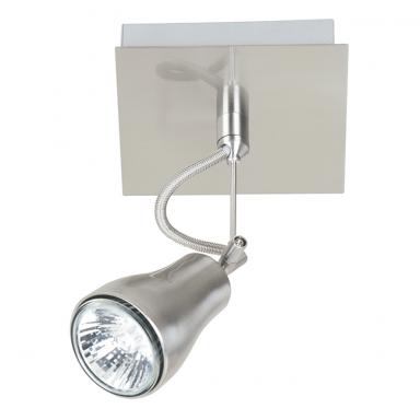 Lamp. Techo 1l Satin Nickel