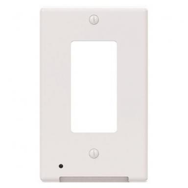 Wallplate Nl Plst Wht 1r