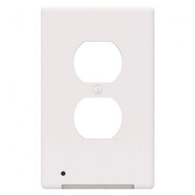 Wallplate Nl Plst Wht 1d