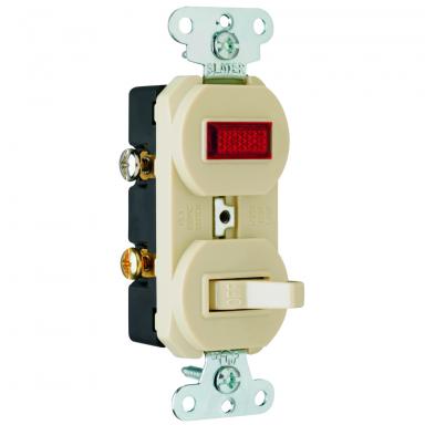 Sw.+pilot Light 15a Ivory