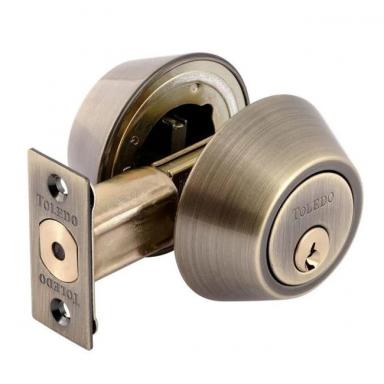 C. Toledo Deadbolt A/brass C/dob