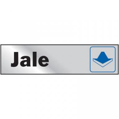 Sign Jale 2x8 Aluminio