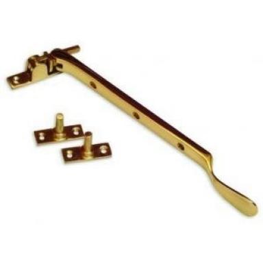 Brazo Ajustar Ventana Brass 10"