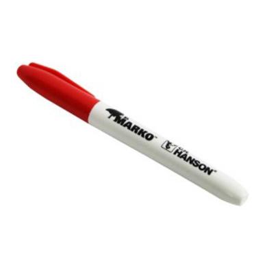 El Marko Perm Marker Red