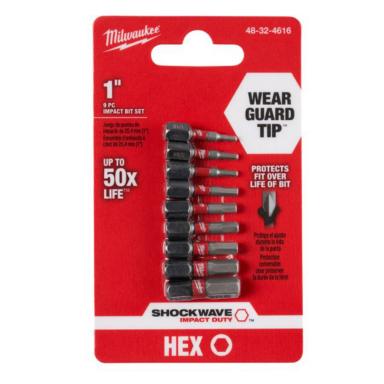 Hex Ins Bit Set 1"9p Sae