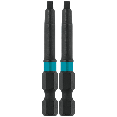 #2 Sq 2" Pwr Bit Makita 2pk