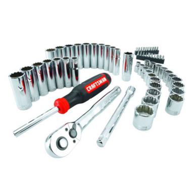 Mech Set 3/8dv 12pt 61pc Cm