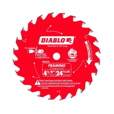 Disco 4-1/2" 24t Diablo