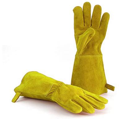 Guantes Herrero Verde Y Amarillo