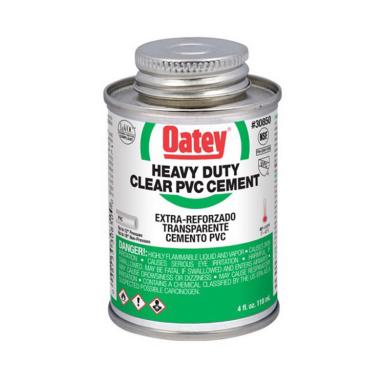 Pega Pvc Clear H.d. 4oz Oatey