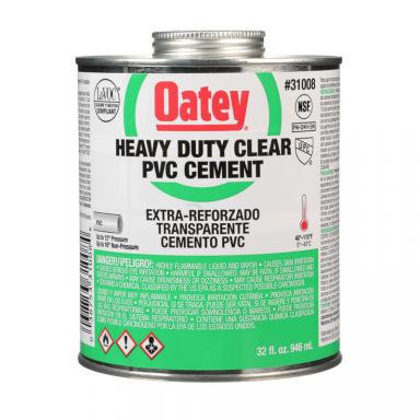 Pega Pvc Clear H.d. 32oz Oatey