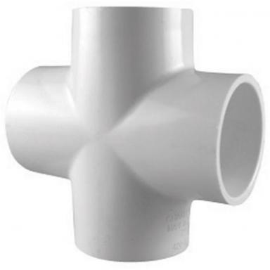 Doble Tee 1/2" Pvc Sch-40