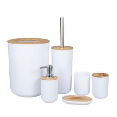 Set Bano 6 Pc Bone/oro