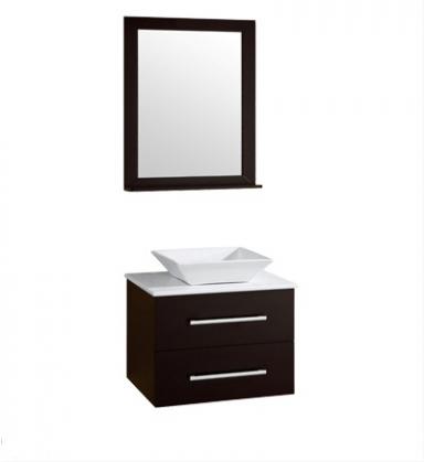 Set Vanity Pvc 24" Gl600 Wenge