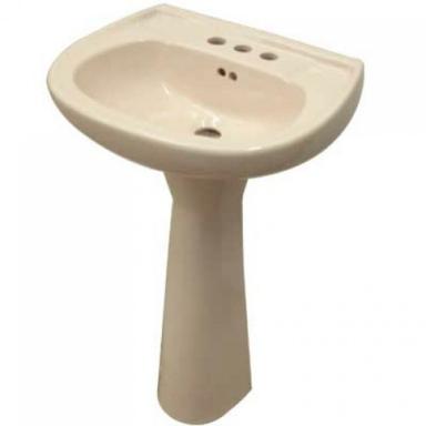 Lavabo Y Pedestal Jazmin Beige