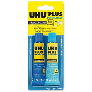 UHU PEGAMENTO EPXY 2pcs 15ml