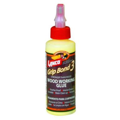 YELLOW GLUE LANCO 4oz GRIP BOND3