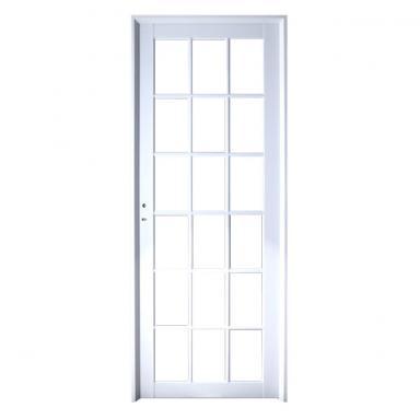 Puerta Francesa Blanca 36 X 84