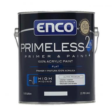 Pint. Primeless White Flat Enco