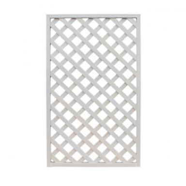 Panel Lattice Pvc 3 X 3 Blanco
