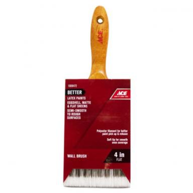 Ace Better Brush Flat 4"