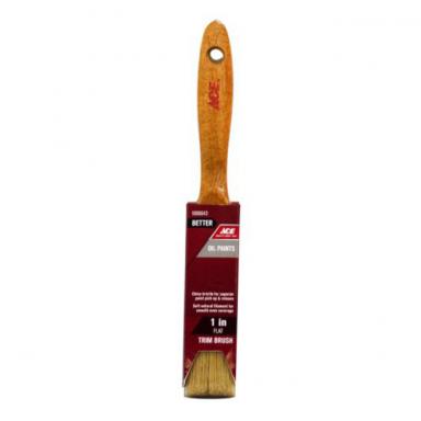 Ace Stain Brush Flat 1"