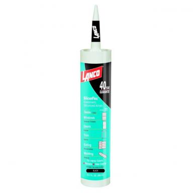 SILICONE FLEX BLACK 10.1oz LANCO