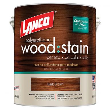 Wood Stain Dark Brown Lanco