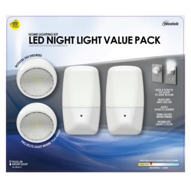 Led Nite Lite Autmtc 4pk