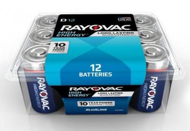 Bateria D 12pk Alk Rayovac