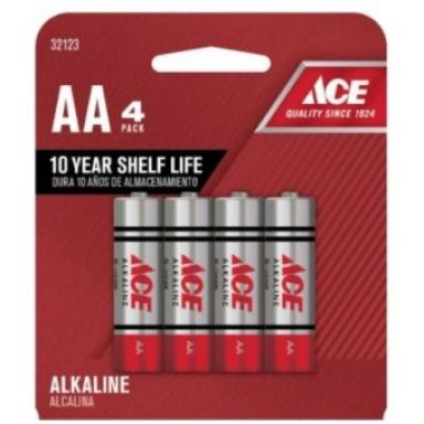 Bateria Aa 4pk Alk Ace