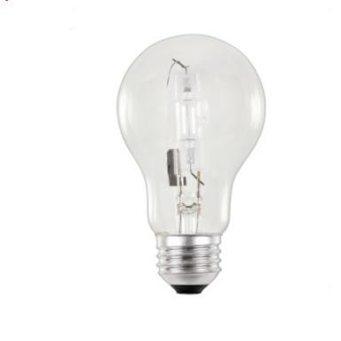 Halogen 42w A19 2pk Clr