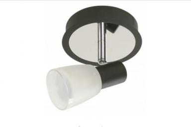 Spot Light 1l Negro Y Cromo