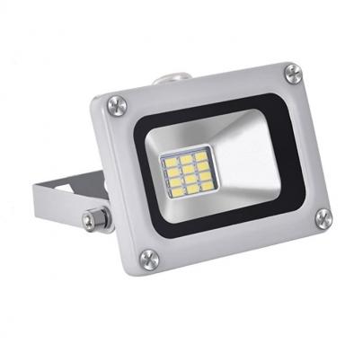 10w Led Flood Light Mtl Gry