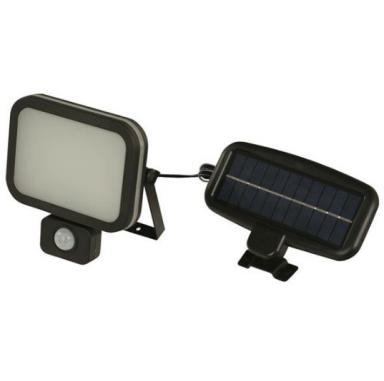 6w Reflector Solar Led Negro