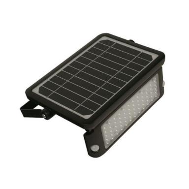 10w Lamp. Ext Solar Led Negro