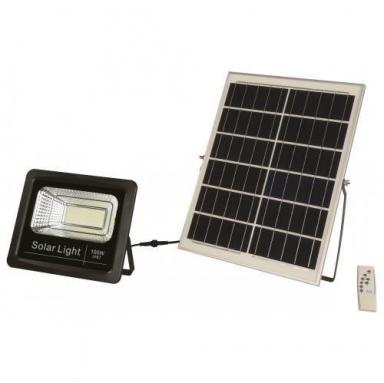 100w Reflector Solar Led Negro