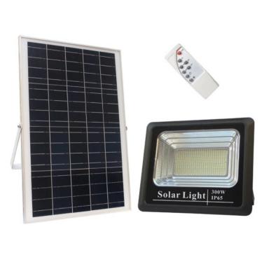 30w Reflector Solar Led Negro